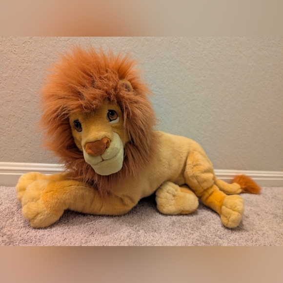 Lion King MINT 1994 Simba Plush 24” Mattel Disney Lion King Vintage Collectable - Picture 1 of 6